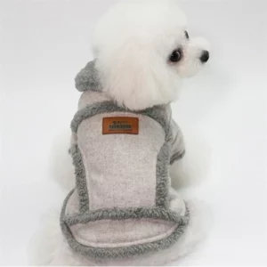 High quality fleece winter coat for dogs