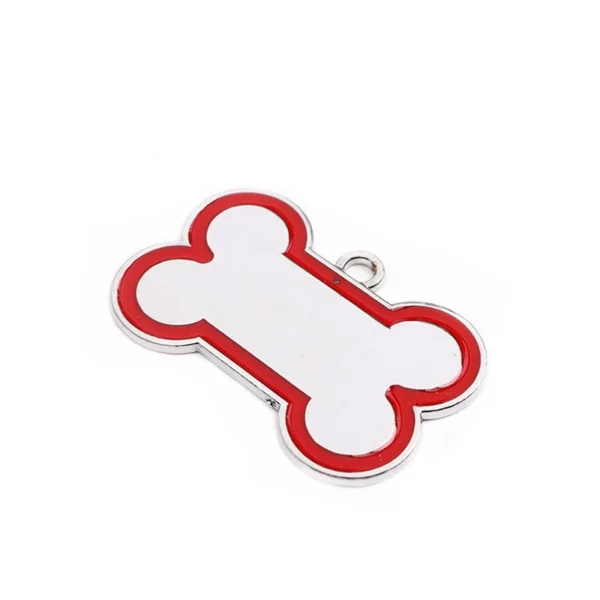 Bone-shaped dog tag