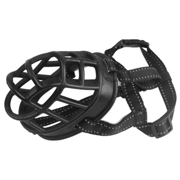 Comfortable dog muzzle