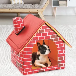 Non-slip dog kennel