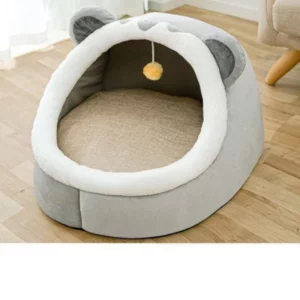 Kennel with cat ears for dogs