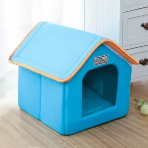 Cute dog house shaped kennel