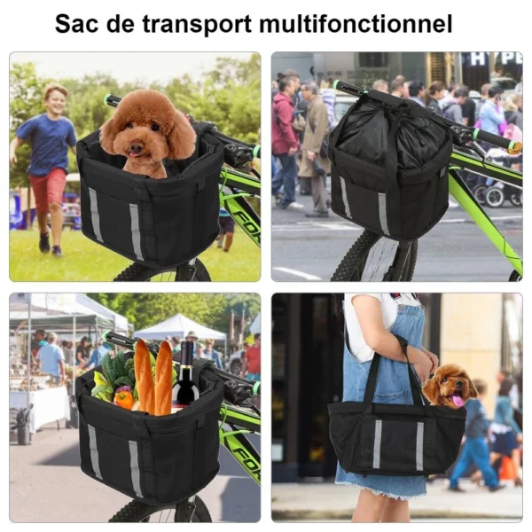 Dog bike basket