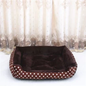 Dot pattern basket for large XXL dog