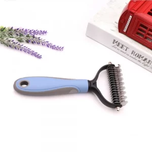 Deshedding comb for dogs