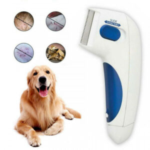 Electric flea comb for dogs