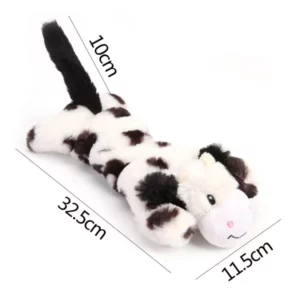 Animal-shaped plush toy for dogs