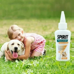 Ear cleaning powder for dogs