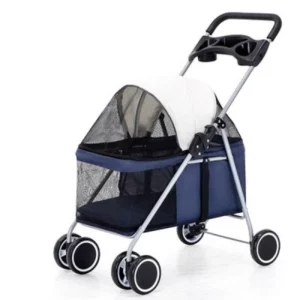 Foldable dog stroller