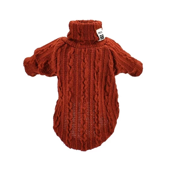 Turtleneck sweater for dogs