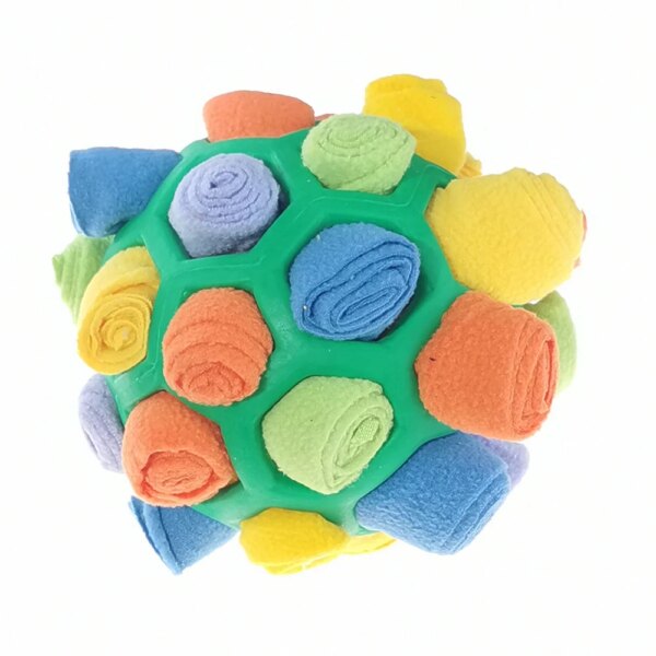 Snuffle ball dog toy