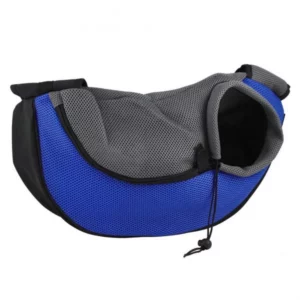 Shoulder bag with dog pocket