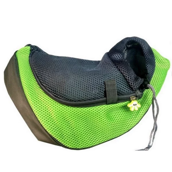 Shoulder bag with dog pocket