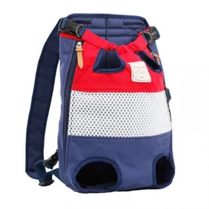 Back and front backpack for dogs