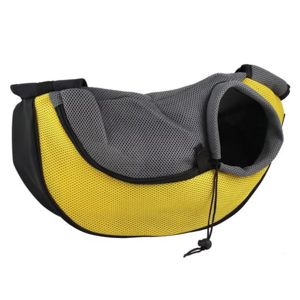 Shoulder bag with dog pocket