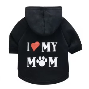 Letter Print Dog Sweatshirt