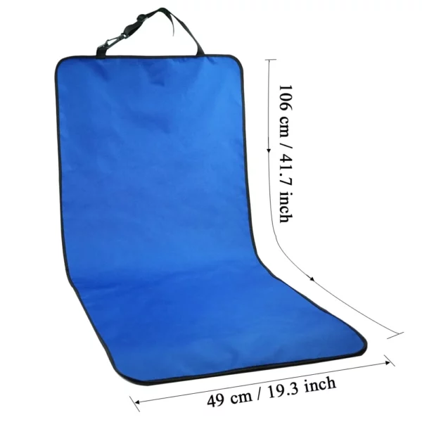 Car rear seat mat