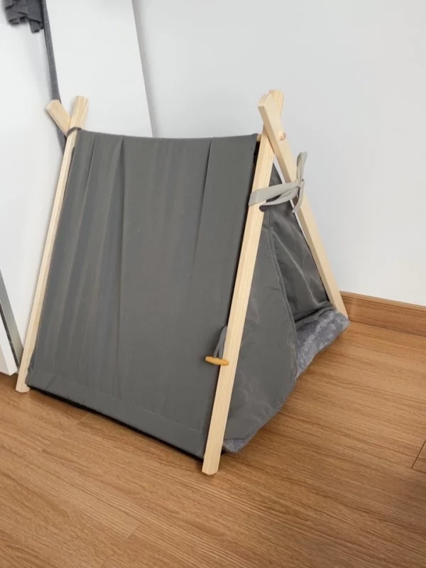 Warm modern tent for dogs