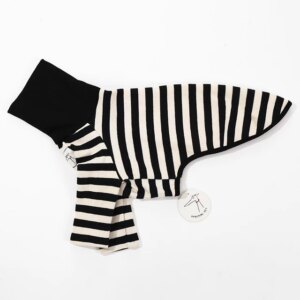 Striped dog sweater