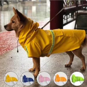 Reflective and waterproof dog jacket