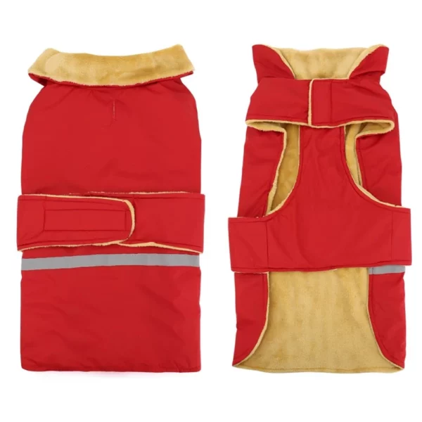 Warm solid color clothing for dogs