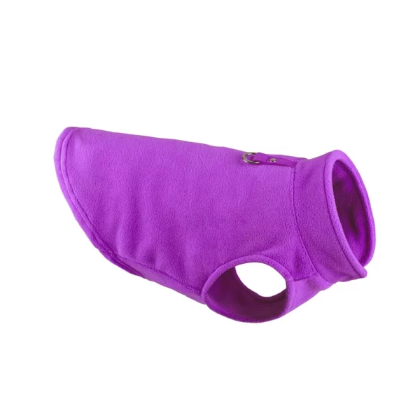 Fleece fleece clothing for dogs