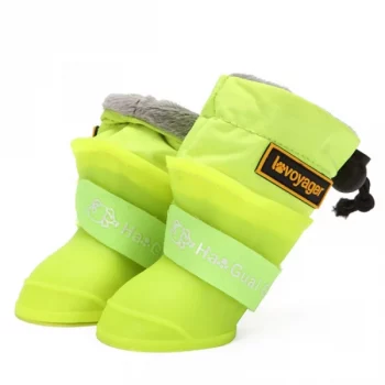 Botte-de-pluie-impermeable-pour-chiens-Chaussure-pour-chien-Vetement-chien-couleur-NoirRougeVert-1-600x600-1.webp