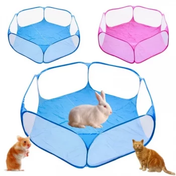 Cloture-pliante-pour-chien-Cage-pour-chien-Mobilier-pour-chien-Parc-pour-chien-couleur-BleuRose-600x600-2.webp