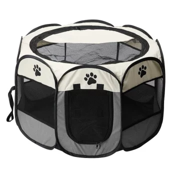 Parc-pour-chien-Mobilier-pour-chien-Parc-pour-chien-Taille-74cmx74cmx43cm-Couleur-Gris.webp